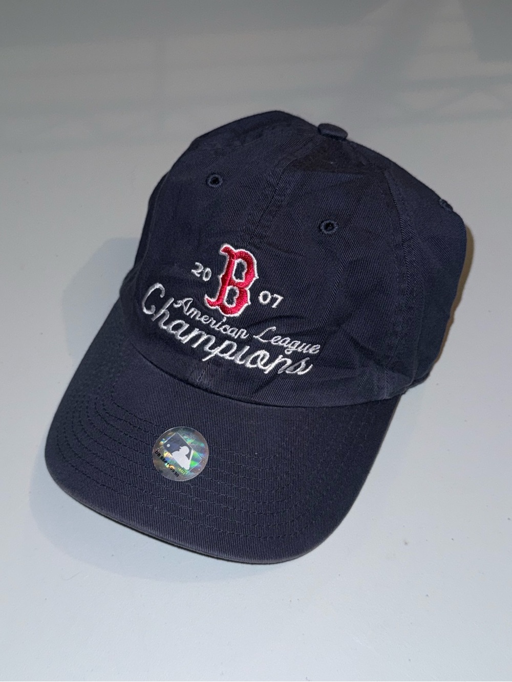 MLB Boston Red Sox 2007 American League Champions strapback hat